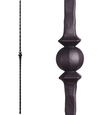 2.9.28 Single Sphere Iron Baluster