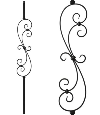 34.1.25-T MEGA Large Spiral Scroll Hollow