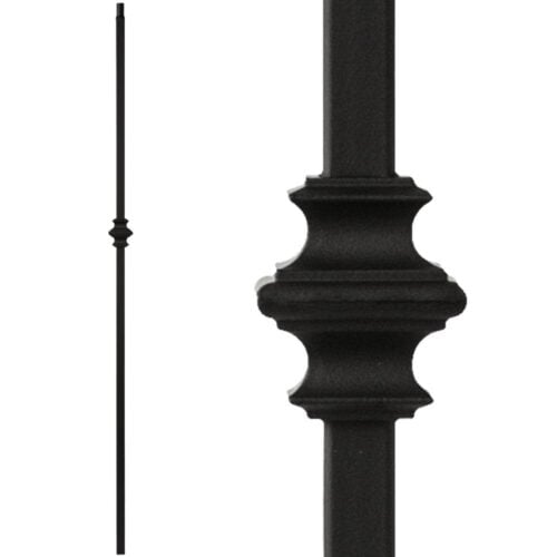 34.1.34-T MEGA Single Knuckle Hollow Iron Baluster