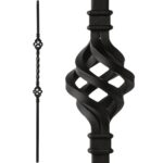 34.1.4-T Double Basket Iron Baluster Mega