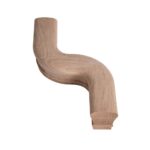 7022-R Right S-Turn Wooden Handrail Fitting - 6010 Series