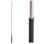 SoHo - Satin Black Base on Stainless Steel Baluster