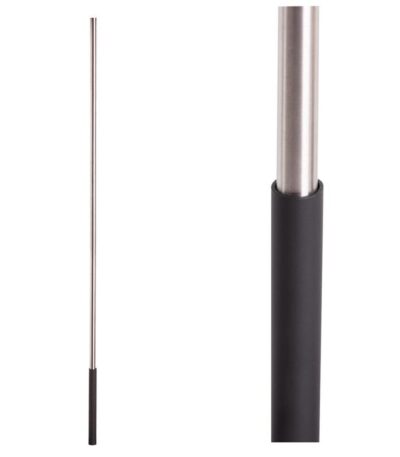 SoHo - Satin Black Base on Stainless Steel Baluster