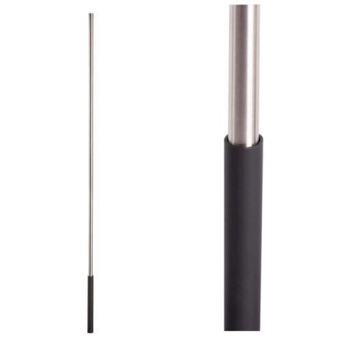 SoHo - Satin Black Base on Stainless Steel Baluster