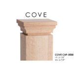 Cove CAP-5000 Cap for 5-1/2" Newels - ForestKraft