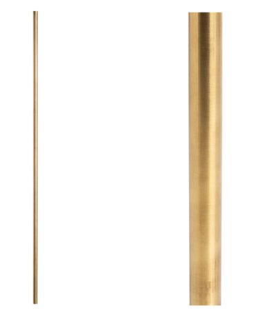 18.8.3 Plain Round Brass Hollow Newel Post