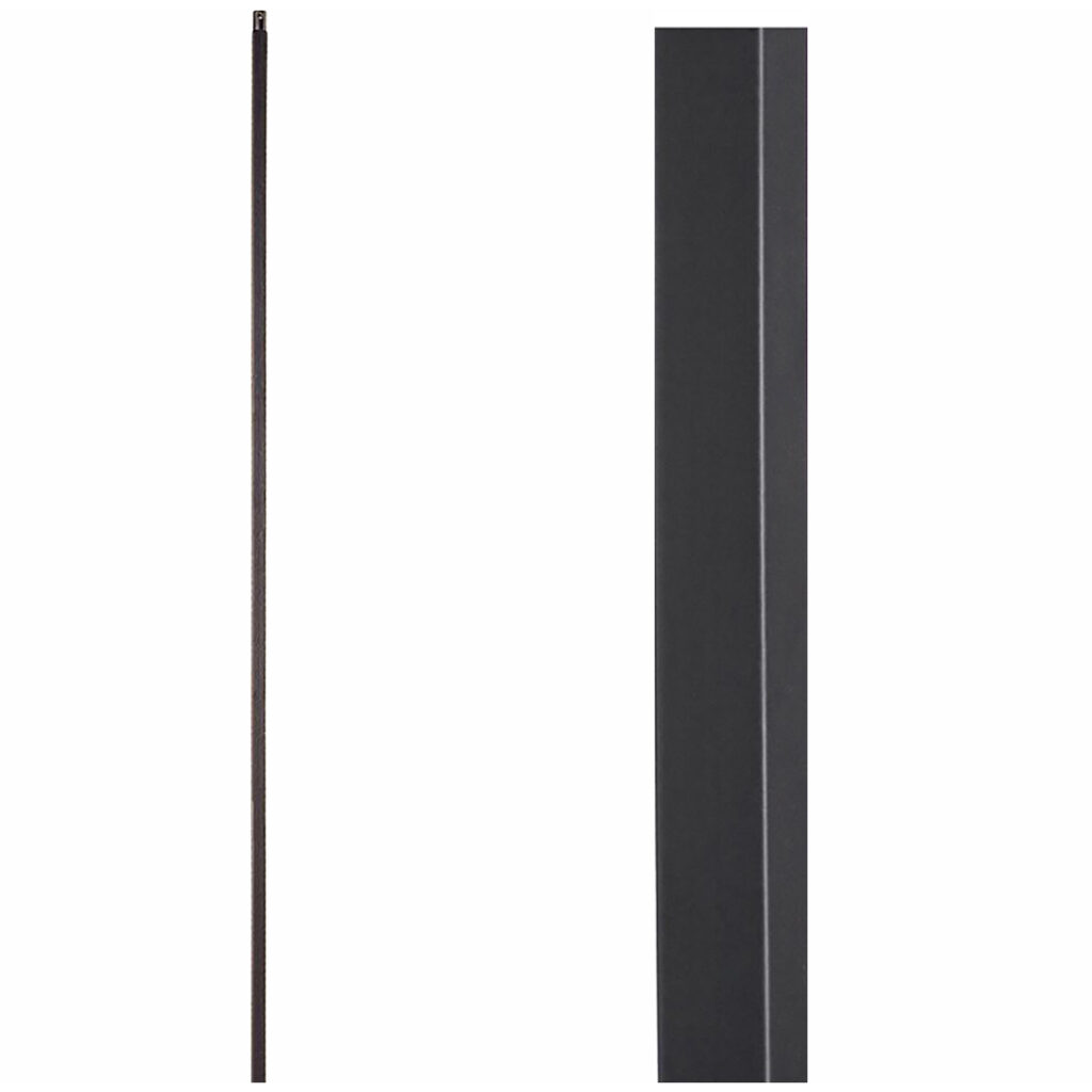 House of Forgings 16.2.1-T Plain Square Bar Aalto Baluster - 44" H. x 1/2" Sq.