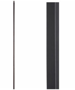 House of Forgings 16.2.1-T Plain Square Bar Aalto Baluster - 44" H. x 1/2" Sq.