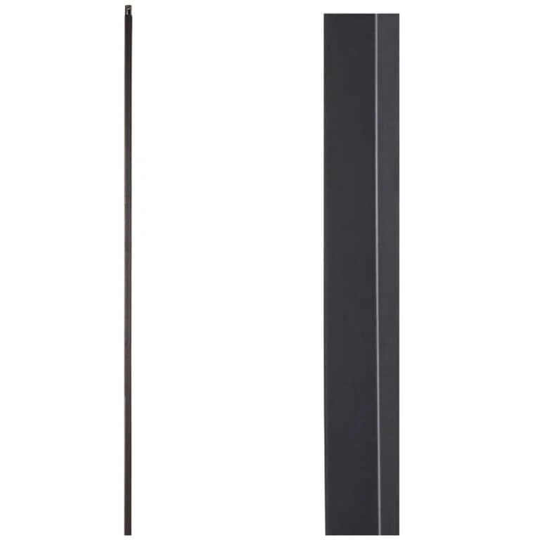 House of Forgings 16.2.1-T Plain Square Bar Aalto Baluster - 44" H. x 1/2" Sq.