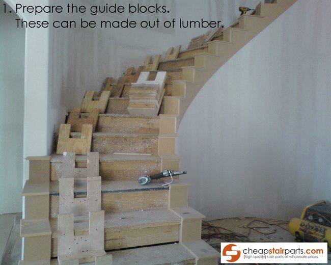 How To Bend Wooden Stair Handrail Cheap Stair Parts