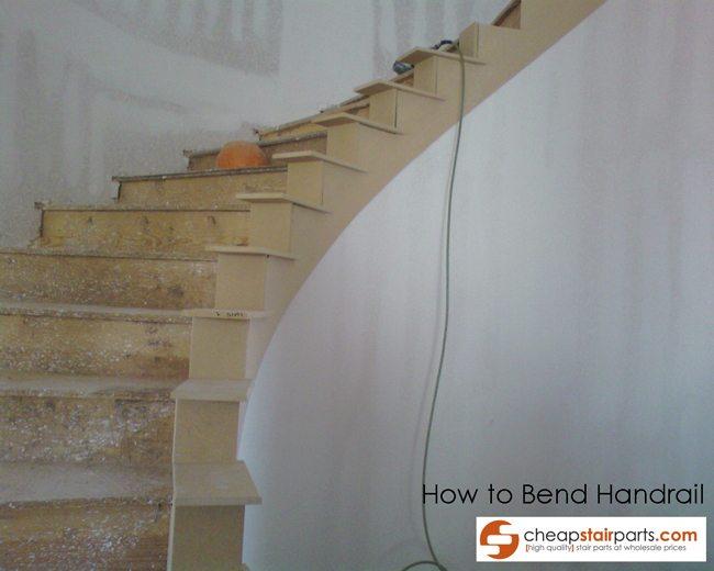 How to Bend Wooden Handrail for a Curved Staircase