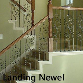 4 Types of Wood Newel Posts | Staircase Design | CheapStairParts.com