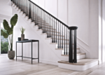 3515 - 3.5" x 60" Wooden Newel Post - Pin Top - Röhe - Image 3