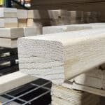 6002 Modern Wood Handrail - Red Oak