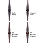 16.5.2 Single Knuckle Gothic Hammered Baluster - 44" H. x 9/16" Sq. - Image 3
