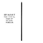 16.5.8-T Plain Square Bar Iron Newel Hollow - Image 2