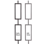 16.6.4 Double Rectangle Aalto Baluster - 44" H. x 1/2" Sq. - Image 3