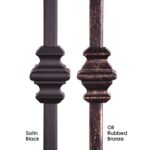 16.8.10 Single Knuckle Hollow Bar - 44" H. x 5/8" Sq. - Image 3