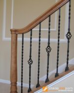 16.1.21 Long Single Twist Solid Iron Baluster - Image 6