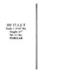 17.1.2-T Plain Round Stainless Steel Hollow Newel Post - Image 2