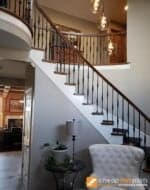 16.1.8 Double Knuckle Gothic Hammered Baluster - 44" H. x 9/16" Sq. - Image 6