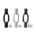 3.1.2 Wentworth Triple Ring Hammered Iron Baluster - Image 3