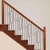16.6.2 single oval Aalto baluster, 44 in tall x 1/2 in square