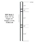 34.6.1 Double Bar Iron Baluster Mega - Image 2