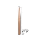4191-SP Stabilizer Box Newel - 3" Sq. x 43" Wooden - Image 2