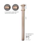4191 Wooden Box Newel - 3-1/4" Sq. x 56" - Image 2