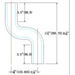 7022-R Right S-Turn Wooden Handrail Fitting - 6010 Series - Image 2