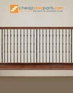 1.1.23 Wentworth Hammered Iron Newel Post - Image 4