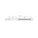 Right Handed Cable Terminal Stud ( DX ) - Image 2