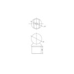 42.4 mm Post Handrail Support – Beveled / Coped - Image 2