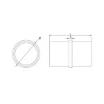 Connector for 42.4 mm Round Handrail - Image 2