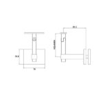 Adjustable Handrail Support for Glass - Image 2