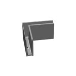 Floor Mount U Channel 120 x 45 mm - Image 5