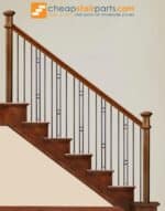 16.6.1 Double Bar Aalto Baluster - 44" H. x 1/2" Sq. - Image 4