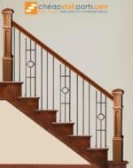 16.1.32 Single Ring 3 Legged Iron Baluster Versatile - Image 4