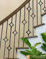 16.6.9 Double Diamond Aalto Baluster - 44" H. x 1/2" Sq. - Image 7