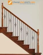 16.1.7 Plain Square Gothic Hammered Baluster - 44" H. x 9/16" Sq. - Image 4