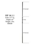 16.1.1 Single Twist Solid Iron Baluster - Image 2