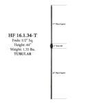 16.1.34-T Single Knuckle Iron Baluster Versatile - Image 2