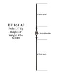 16.1.45 Single Basket Iron Baluster Versatile - Image 2