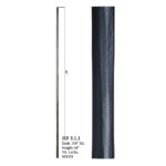 3.1.1 Wentworth Round Hammered Iron Baluster - Image 2