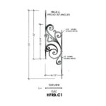 Rebecca C1 - Flat & Angled Panel - Image 2