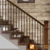 3.2.2 Wentworth triple knuckle hammered iron baluster