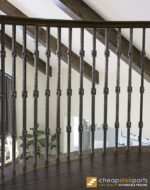 3.2.2 Wentworth Triple Knuckle Hammered Iron Baluster - Image 7