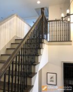 3.2.2 Wentworth Triple Knuckle Hammered Iron Baluster - Image 4