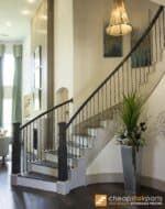 3.1.2 Wentworth Triple Ring Hammered Iron Baluster - Image 7
